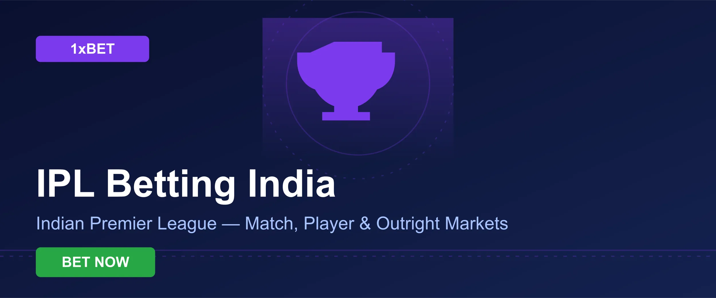 IPL betting India — Indian Premier League match, player and outright odds